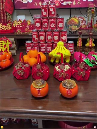 #乔迁之喜手提篮#手提篮#入新房摆件