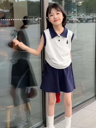 #夏季穿搭 #谁穿谁好看 #面料舒适透气 #清凉一夏 #生女儿就要这样穿
