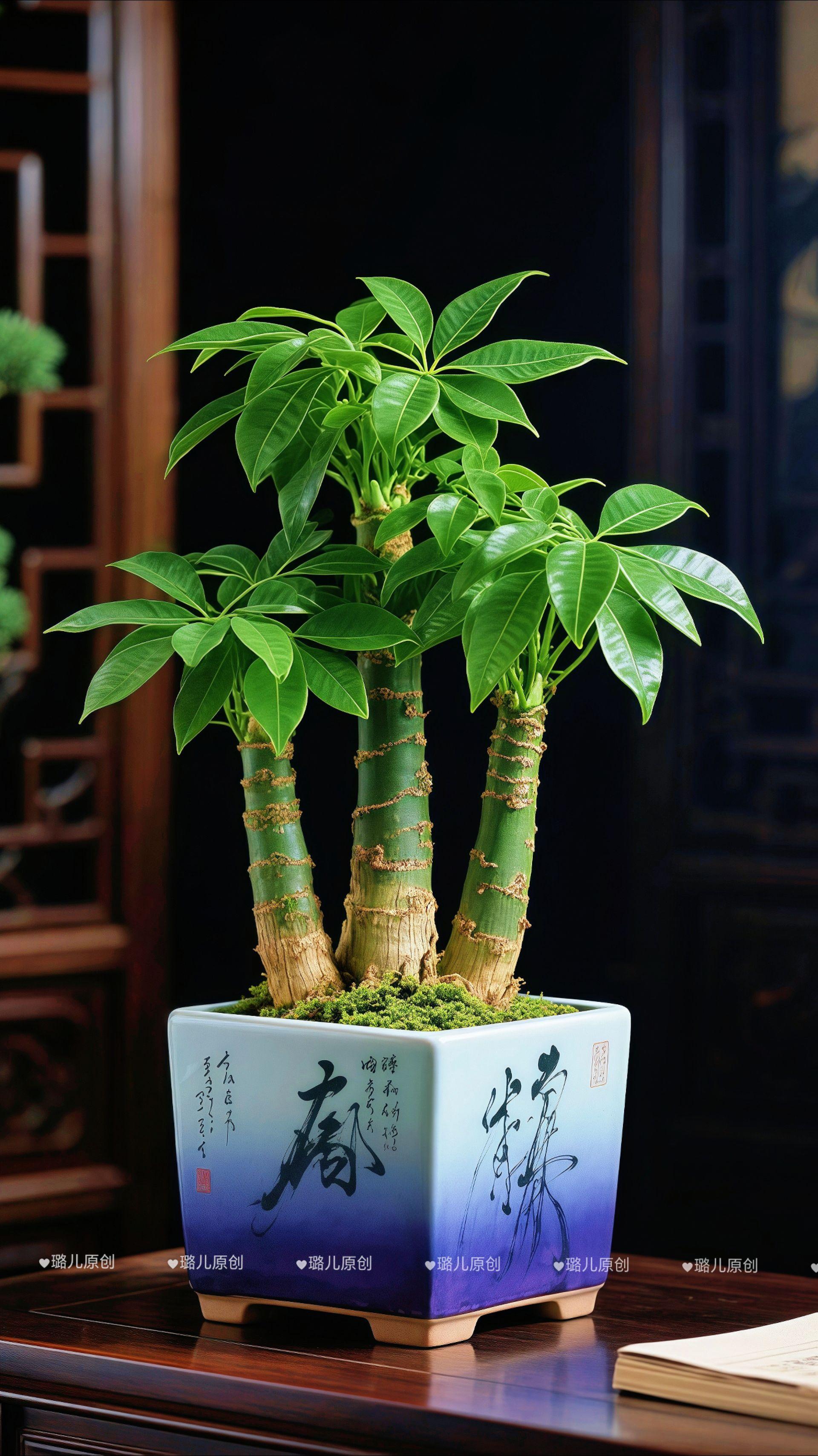 三杆发财树:把好寓意养在家里。三杆并立,是“三三不尽”的吉祥意头,更是家与办公室的“活力担当”。 无需费心照料,它耐旱耐阴,窗台边、书桌角,给点阳光就舒展枝叶。油亮的叶片像撑开的小伞,层层叠叠滤进光影,让沉闷的空间瞬间有了生机。 不止是观赏,它还是天然的“空气调节器”,悄悄净化空气,给你清新呼吸。三杆相依,既有蓬勃的生命力,又藏着“招财进宝、事业稳固”的美好祝愿。 一株放在客厅,迎福纳祥;摆进书房,提神醒脑。简单养护,就能让这份绿意与好运,长久陪伴身边。#三杆发财树 #发财树盆栽 #花卉绿植 #室内绿植 #招财植物