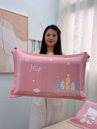 #中号枕套 #乳胶枕套 适合35✖️55的乳胶枕使用 适合40✖️60的荞麦皮枕芯和丝棉枕头使用 #纯棉纱布枕套 儿童学生用#枕巾枕套二合一 柔软舒适透气隔脏隔汗隔离头油口水保护枕芯不发黄 四季通用