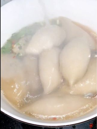 (顺丰包邮)江西红芽芋芋头氺饺软糯爽滑味道好【赠送特辣辣椒粉】】#传统小吃 #手工美食 #皮薄馅足#Q弹软糯#太好吃了