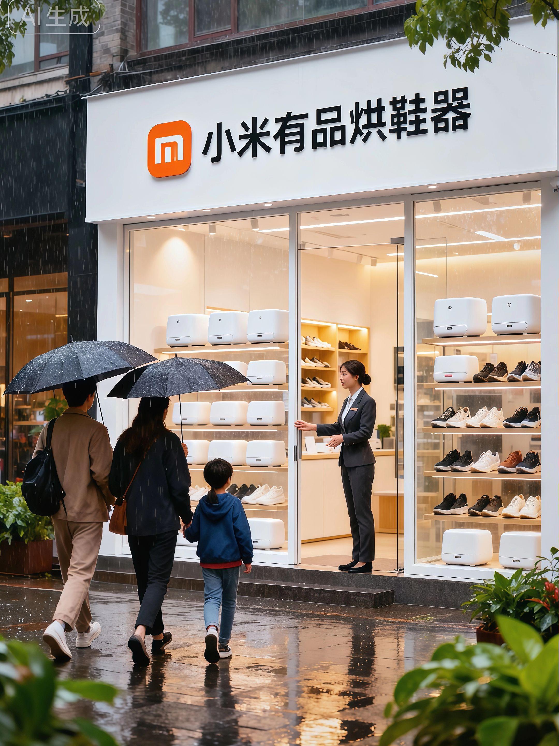 雨天“鞋履治愈小站”✨小米有品烘鞋器门店。被小米有品烘鞋器门店狠狠拿捏啦!雨天街头撞见“干爽小确幸”🌧️ ✅ 简约白门店在雨幕里像“鞋履专属避风港”,暖光橱窗里的烘鞋器整齐排列,透着科技感与实用感,路过打伞的行人都被“雨天鞋子也能干爽”的理念勾住,妥妥精致党打卡点📸 ✅ 高效烘干+小巧设计,雨天湿鞋、运动闷鞋都能“一键焕新”,选它像挑“鞋子专属护理师”,给鞋履添“清爽担当”,逛雨天街都像在预演“每天穿干爽鞋”的舒适日常,超有氛围👟 ✅ 雨天街景、温馨门店交织,把烘鞋器变成生活小确幸,想解锁“智能烘鞋+鞋履焕新”?来这就对了,精致党、爱鞋党的宝藏据点,让每双鞋都能在雨天保持清爽✨ #小米有品烘鞋器 #雨天好物 #烘鞋器除臭杀菌 #都市精致生活#居家必备 #烘鞋器
