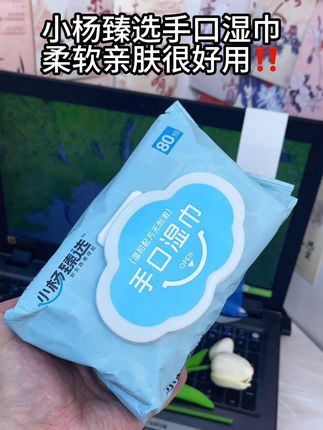 小杨臻选手口湿巾柔韧亲肤好用又划算!#湿巾 #湿纸巾 #手口湿巾 #小杨臻选 #好物推荐🔥