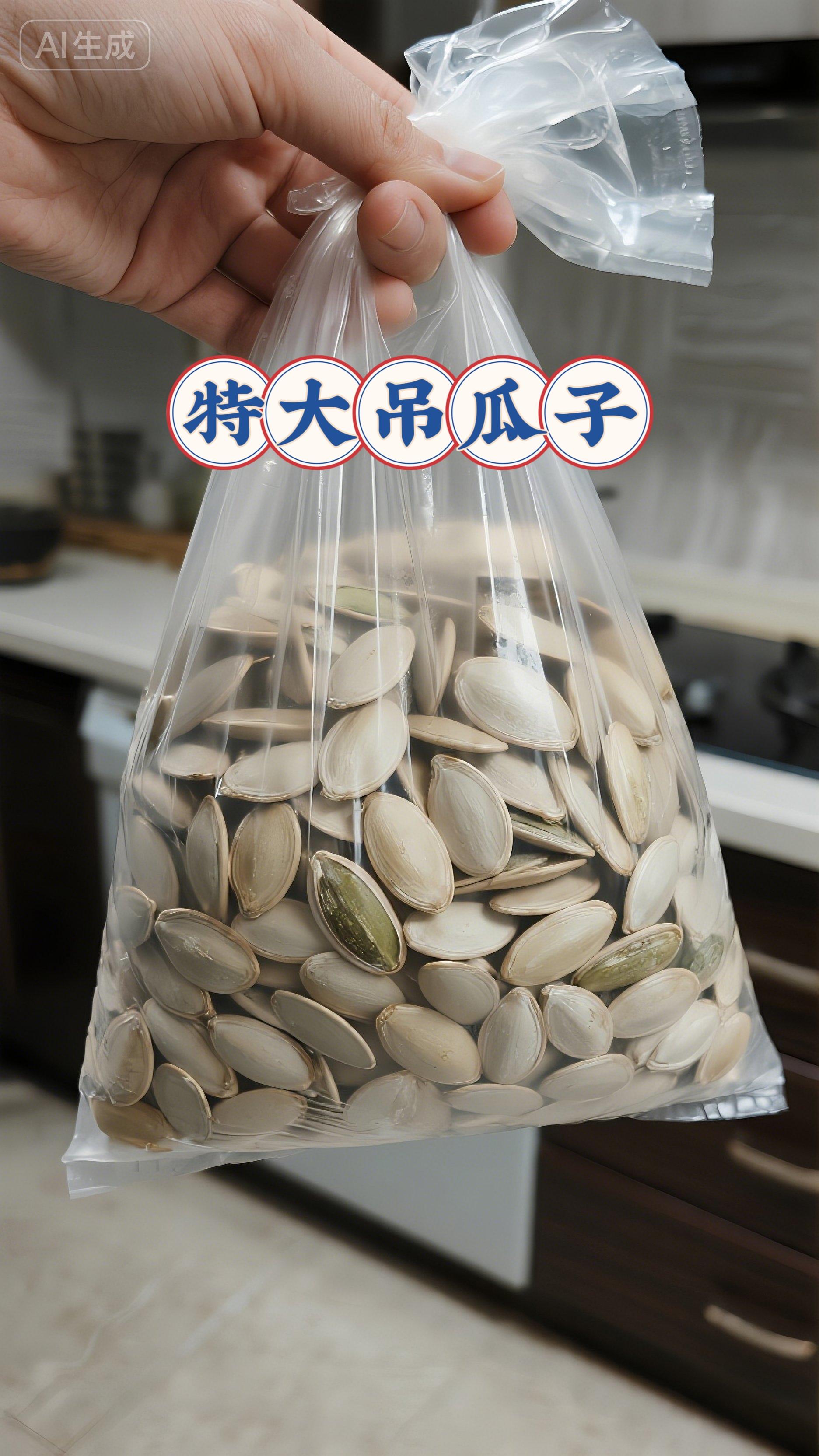 姐妹们快来看!挖到宝藏零食啦~这吊瓜子简直绝绝子! 外壳是高级感满满的浅灰色,椭圆造型超萌,表面带着自然纹路和一层薄薄的“白霜”,光看着就馋到咽口水! 剥开后果仁饱满得快要溢出来,咬一口又香又脆还带点回甘,追剧聊天时抓一把,根本停不下来啊! 关键是好吃不腻还健康,这波零食清单必须给它C位出道~ #吊瓜子 #零食安利 #每日好物 #瓜子控必入 #追剧小零食