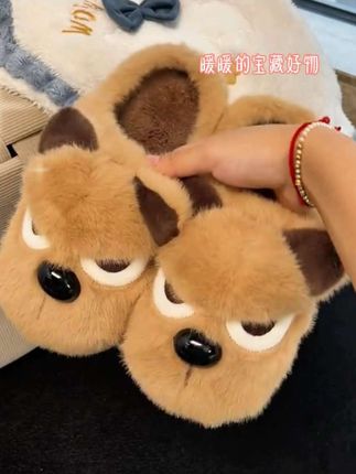老天奶~尊嘟太可爱啦!质感超好,毛茸茸的可暖和了#冬季棉拖 #可爱棉拖鞋 #好物推荐🔥 #居家好物 #抖音爆款
