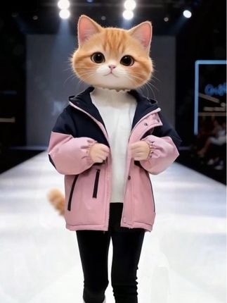 女童秋冬洋气加厚外套时尚可爱 #女童穿搭 #女童外套 #女童棉服