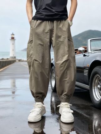 #工装裤穿搭 #男装裤子 #街头穿搭 #潮男穿搭 #男士休闲裤