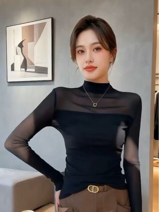 #打底衫搭配 #打底衫 #内搭外穿都好看 #小个子秋冬穿搭 #让打底衫外穿也不基础
