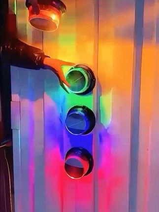 #货车用品#太阳能吸顶灯