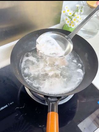加厚316不锈钢细密漏勺,厨房烹饪、火锅撇浮沫隔油,实用又耐用#勺#打沫勺#厨房好物