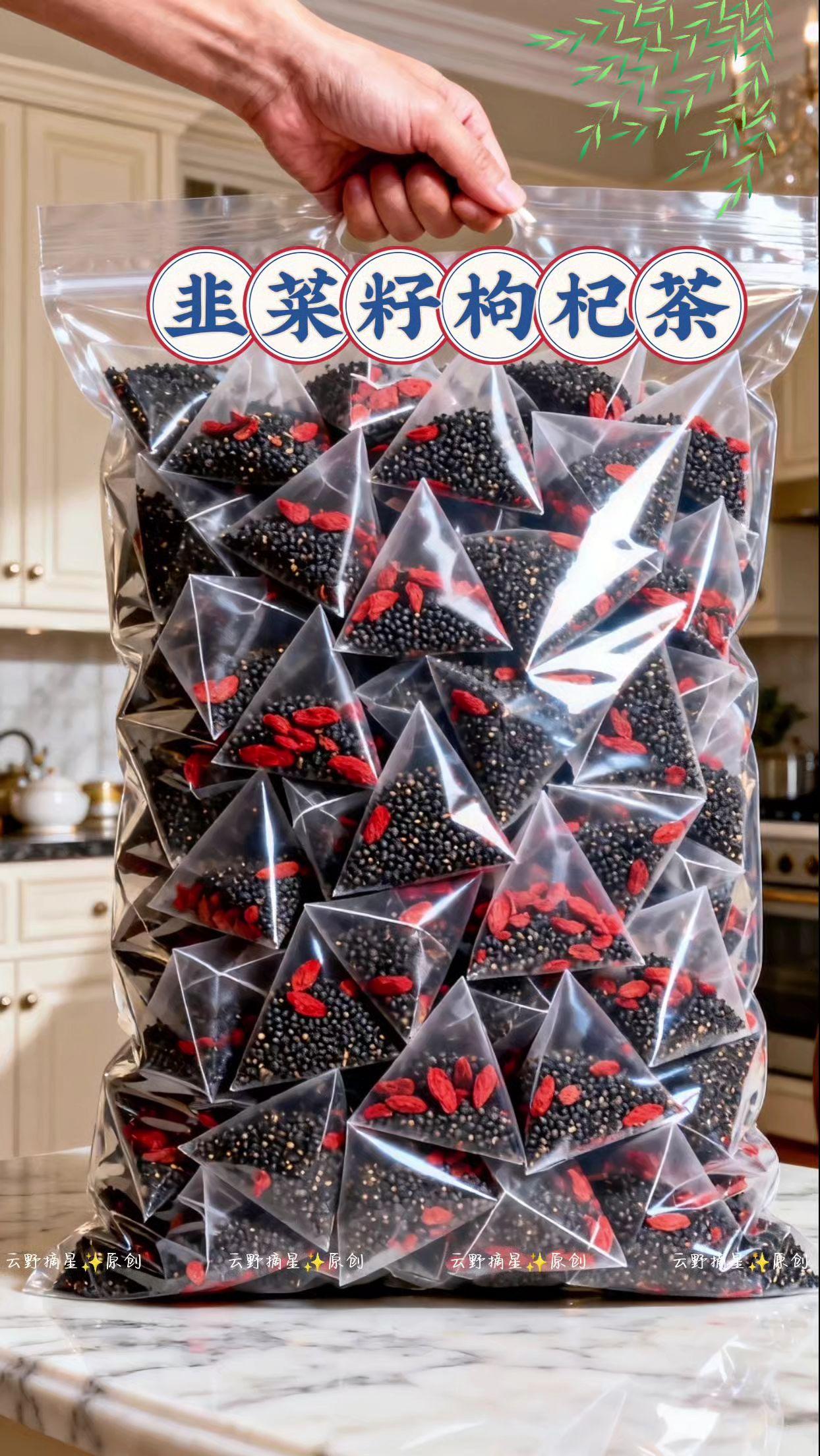 19.9抢60包韭菜子枸杞茶,这款韭菜子枸杞茶精选同仁原料。将韭菜籽和枸杞子科学配比制成独立包装,无需熬煮,开水冲泡即可饮用,每天一杯,轻松享受健康生活。现在下单仅需十九点九元!就能带走整整60包,数量有限,先到先得哦!赶紧点击下方链接抢购吧,错过这次可就没有了!#韭菜籽 #韭菜籽枸杞茶 #韭菜籽泡水喝的正确方法 #超便宜超划算 #好东西一起分享