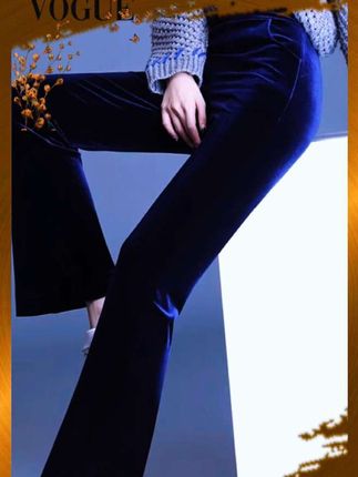 #金丝绒微喇叭裤#微喇叭裤女 #2025新款微喇叭裤#垂感休闲裤