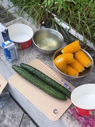 山西玉米又煮一锅 #生活随拍 #纪录美好生活 #记录避暑生活