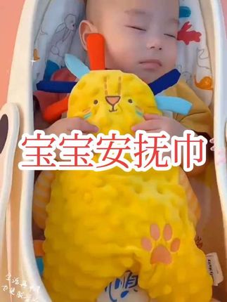 这个安抚巾真的太值了!不仅能安抚宝宝还可以锻炼宝宝的抓握能力#宝宝好物#安抚巾玩偶#待产包必备#孕妈必备神器