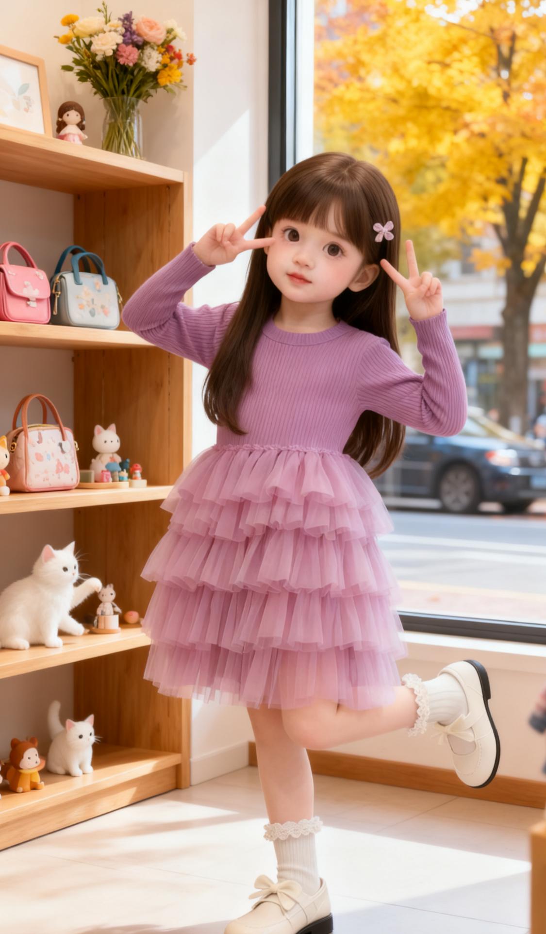 #高品质童装 #儿童秋季连衣裙 #萌娃穿搭 #生女儿就要这样穿 #公主裙 @抖加🔥上热门🔥dou+🔥热点宝