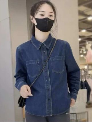 一衣多搭,时尚百搭单穿叠穿都好看的牛仔衬衫来了#时尚穿搭 #单穿叠穿都好看 #显瘦显高显气质 #牛仔衬衫 #上热门🔥