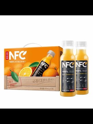 【送货上门】农夫山泉NFC 果汁饮料 300ML*10瓶 整箱装#果汁饮料 #NFC #农夫山泉 #好物推荐🔥 #爆款 @抖音小助手