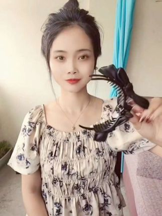 蝴蝶结丸子头抓夹网红2025年新款气质发夹女后脑勺夹子头饰女神器#蝴蝶结丸子头抓夹#好物分享#头饰发饰