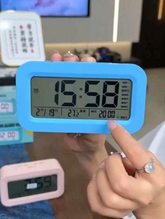 开学给孩子准备这款多功能闹钟,可以报时,报温度,还带夜光 ,再也不用催孩子起床了 ,大人也省心多了#开学必备 #闹钟 #多功能闹钟#闹钟一响立马起床#学生党专用闹钟