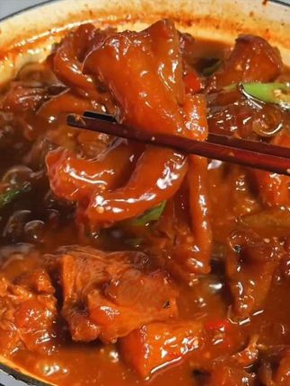 去骨牛蹄皮#牛蹄皮 #吃了还想吃 #好吃到停不下来
