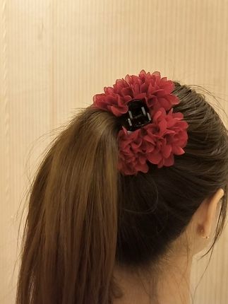 #头饰发饰 #发饰发夹 #玫瑰花抓夹