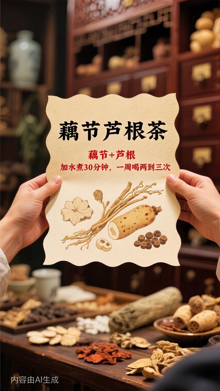 宝宝经常流鼻血,妈妈们不要慌!代代相传的食养名方,这个搭配要收藏好!藕节+芦根+白茅根,一起加水煮三十分钟,可以加适量冰糖,清清甜甜,一周两三次,小孩大人都可以喝!#藕节芦根汤 #流鼻血#流鼻血怎么办#食养#宝妈