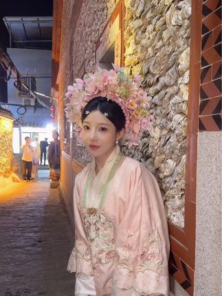 #簪花 拍的最满意的一次，真的好美好美~#泉州