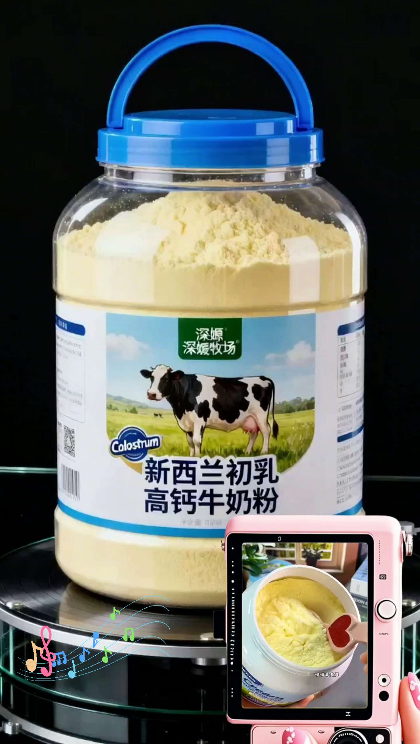 还在为选奶粉发愁?一定要试试这款新西兰高钙奶粉!它源自新西兰纯净牧场的优质奶源,奶牛吃着天然牧草,产出的奶品质超棒。 冲泡时,奶粉很快就能溶解在水里,不会结块。入口奶香浓郁,口感醇厚,没有腥味。不着是老人、 小孩,还是年轻火都狼适合喝。 早上来一杯,开启活力满满的一天,快给家人安排上!#新西兰奶粉 #奶粉 #牛奶粉 #新西兰高钙奶粉