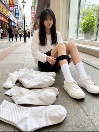 9.9带走5双舒适的袜子#穿出长腿美感