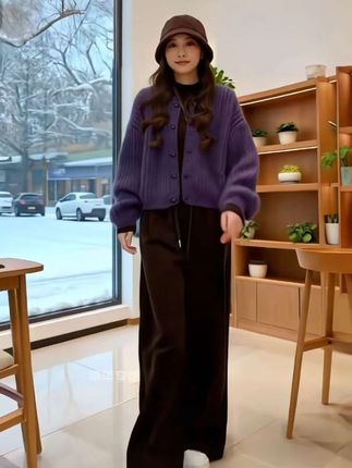 #早秋穿搭显贵法则 #针织开衫毛衣 #晒晒我的秋日穿搭 #你缺的不是衣服而是穿搭技巧 #时尚穿搭