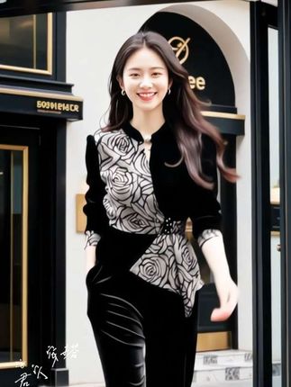 #女装穿搭 #减龄气质 #高端大气 #春秋新款 #优雅气质