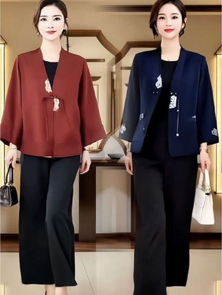 #喜婆婆喜妈妈婚宴装 #敬酒服 #国风古韵 #备婚必入的宝藏好物 #丫丫来了
