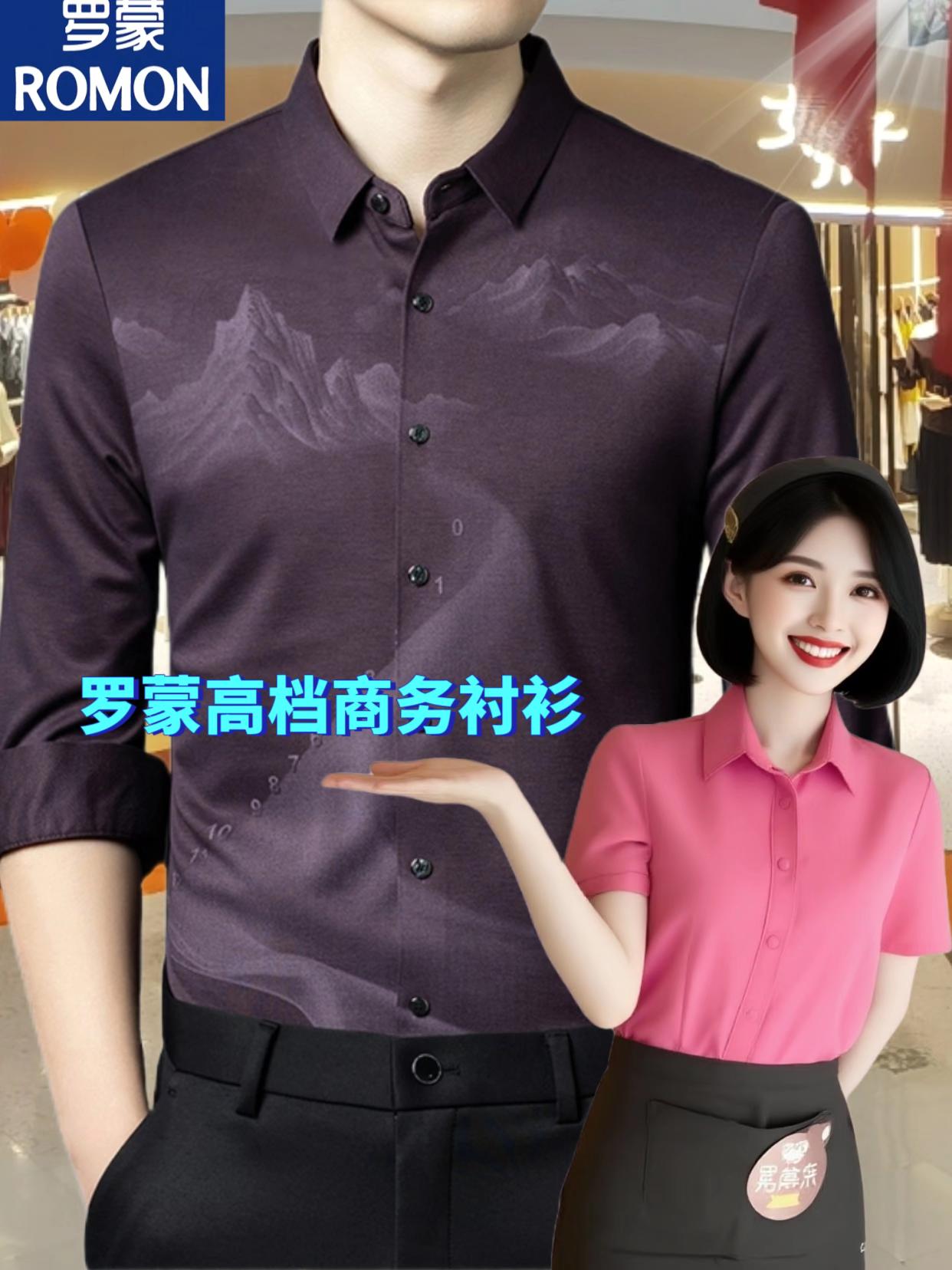 这件网上热卖的男士高档衬衫,你一定得试试,穿上它能让你显得特别帅气,而且舒服的不得了。它是纯色的设计,还带有精致的印花图案,不仅看起来很高级,还非常的柔软亲肤,摸起来也是细腻又光滑的质地,无论是休息的时候还是工作的时候都适合穿。 #品质男装 #商务休闲 #衬衫 #时尚穿搭 #男装