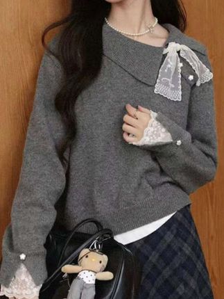 #针织毛衣 #秋冬毛衣穿搭 #大码针织毛衣