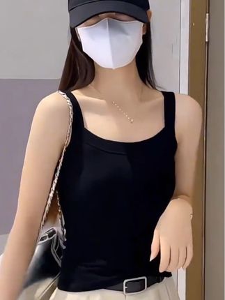 #吊带背心#内搭外穿都好看#时尚穿搭 #谁穿谁好看