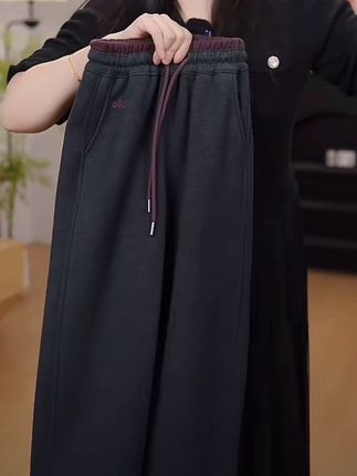 #高品质童装 #加绒裤子 #加绒卫裤 #显瘦穿搭 #秋冬穿搭