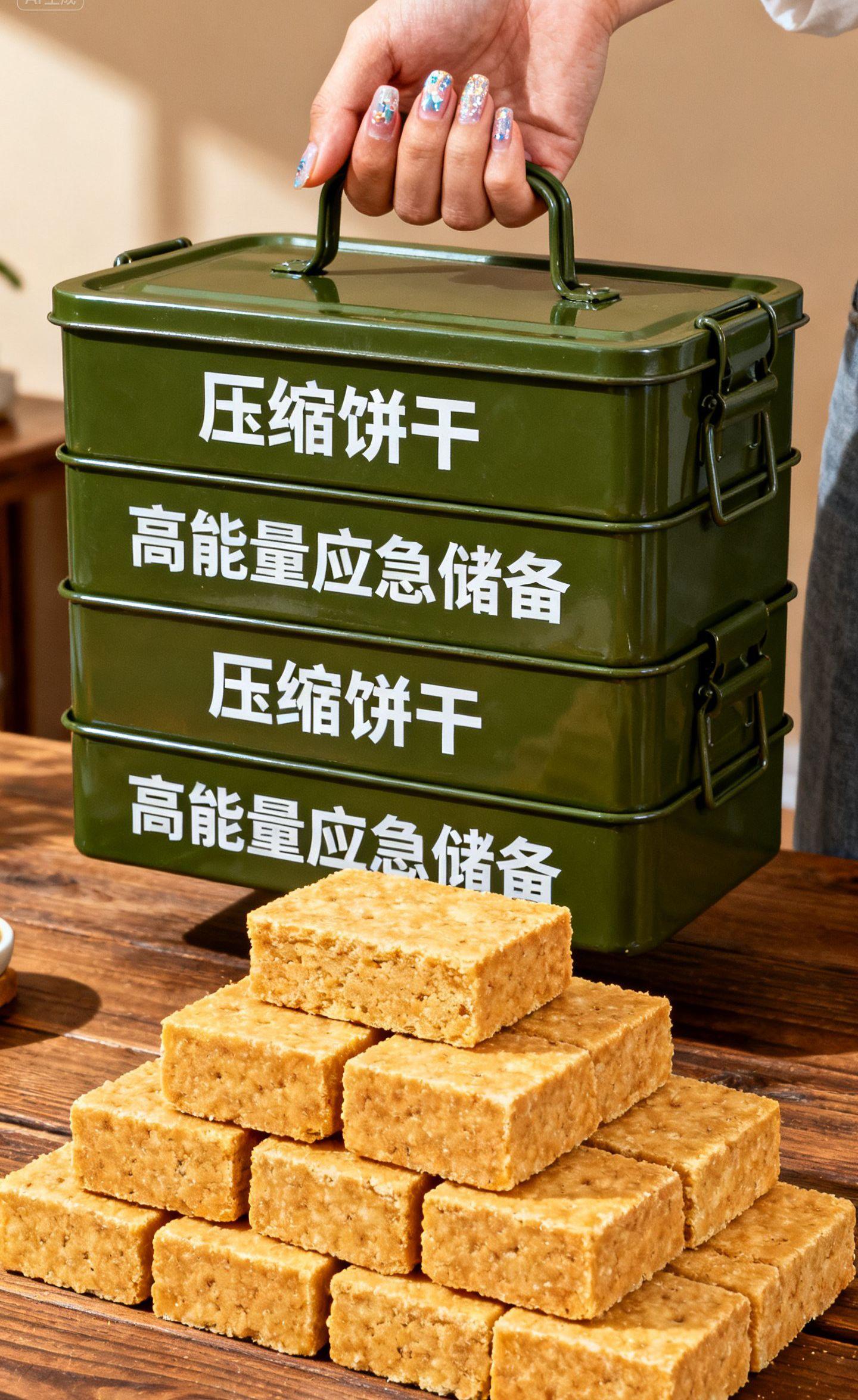居家必备应急压缩营养饼干#压缩饼干#应急饼干