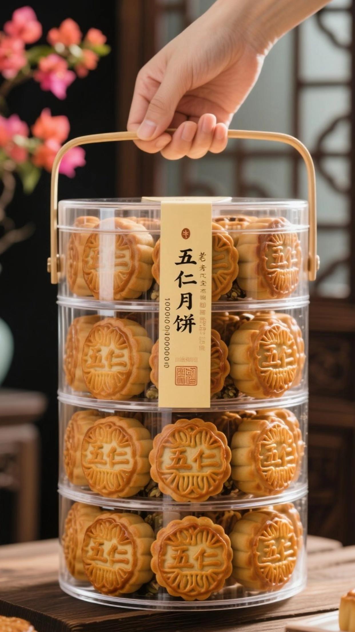 老式五仁月饼。老式五仁月饼,40克/个独立包装,到手共20个!传统糕点风味,甜香醇厚,当早餐、作茶点都合适,一口尝回老味道~#超便宜超划算#月饼#好吃到停不下来#中秋节#美食@上热门@抖加上 热门dou+热点宝