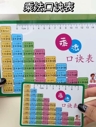 #乘法口诀表 #乘法口诀表速记 #乘法口诀表推荐 #乘法口诀表卡 #学习用品