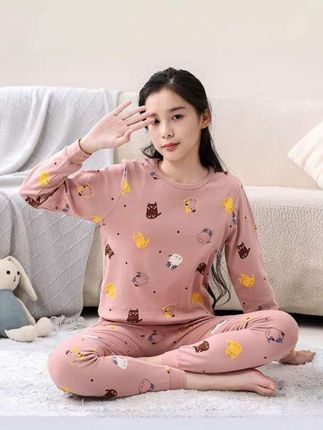 秋天到了,天气凉了,孩子穿的#秋衣秋裤 都准备好了吗?这套秋衣秋裤是A类100棉的,穿着舒服,透气,还特别亲肤保暖,一定要给孩子安排上,价格不贵,品质特别好,尺码可以穿到170cm,114斤#秋衣秋裤套装 #儿童秋衣秋裤 #舒适家居服 #睡衣家居服