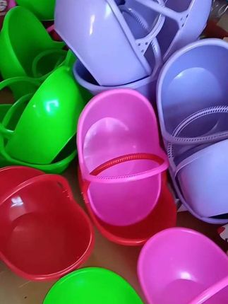 塑料手提篮子加厚农用手提篮果蔬采摘篮沥水果篮挎篮家用手提篮子