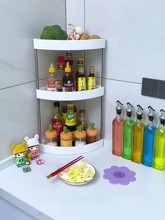 #厨房调料置物架#厨房转角调料置物架#厨房转角置物架 #厨房调料置物架推荐#厨房置物架@DOU+小助手 @巨量千川