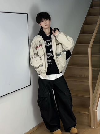 总有人要赢 我希望那个人是我 #男友穿搭 #穿搭分享 #穿搭不重样 #外套穿搭 #男生穿搭