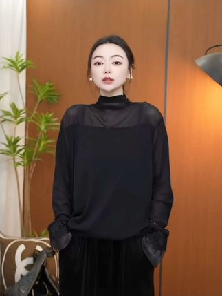 #时尚打底衫 #晒晒我的秋日穿搭#在时装周看见东方美 #打底衫上衣 #穿搭