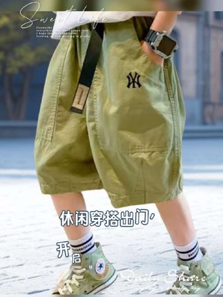 韩范潮流~男童时髦设计款韩版潮流帅气休闲工装短裤#男童短裤 #童装 #男童夏季短裤 #男童穿搭 #高品质童装