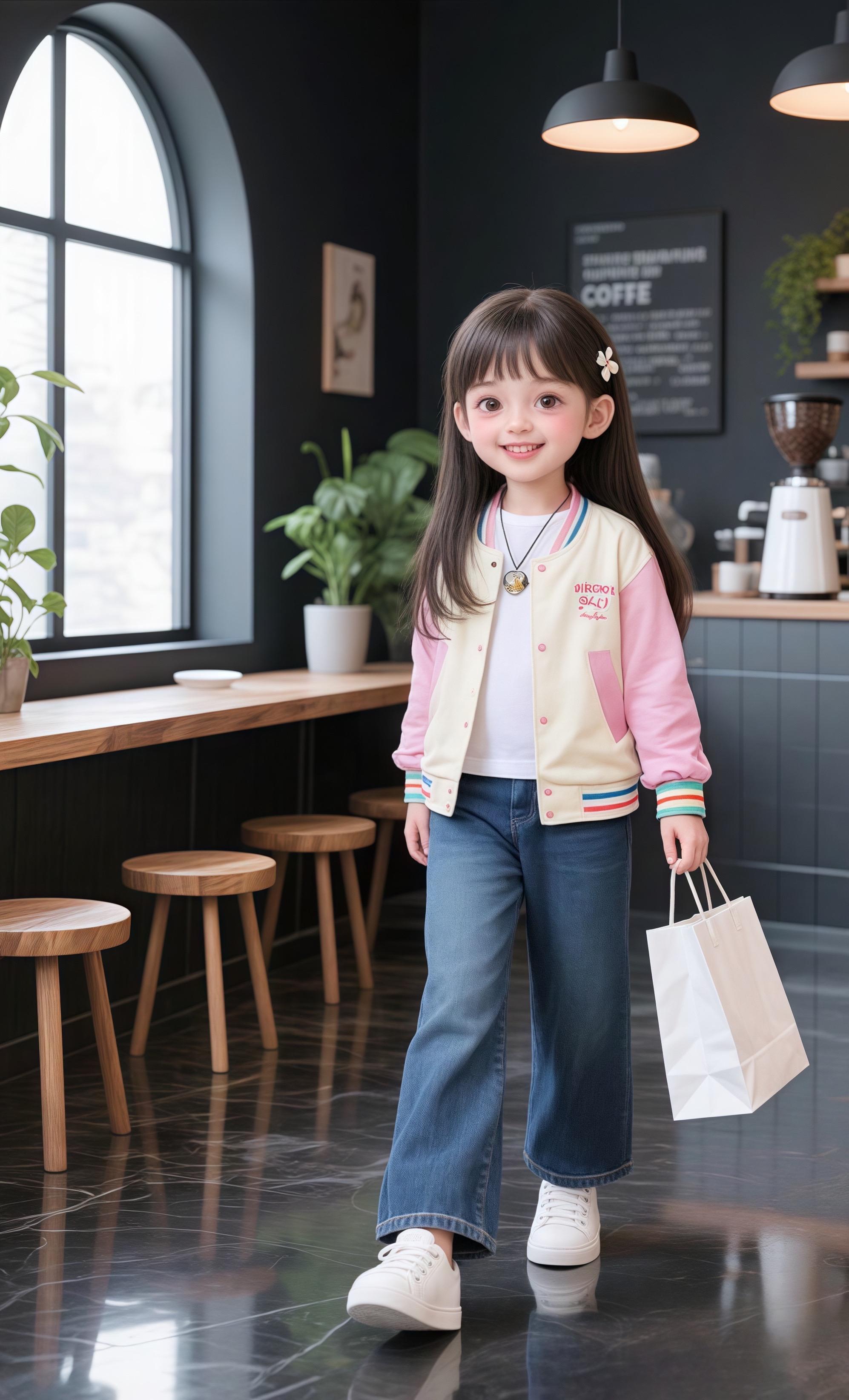 家有萌娃小公主的宝妈们看过来!今年秋天,给宝贝买的这件2025新款女童棒球服。一上身,就能轻松变身街头最靓的崽。温柔中透着活泼,像是把整个秋天的明媚都裹在了身上,不管是漫步在金黄的银杏小道,还是在公园的草坪上嬉戏,都能完美融入秋日美景,拍照更是超级上镜。 下身搭配一条休闲裤和白色运动鞋,时髦又舒适,完全不用担心宝贝活动会受束缚。不管是日常上学,还是周末出游、假期玩耍,都能轻松拿捏各种场合。 #高品质童装 #春秋穿搭 #生女儿就是用来打扮的 #女童穿搭 #萌娃穿搭