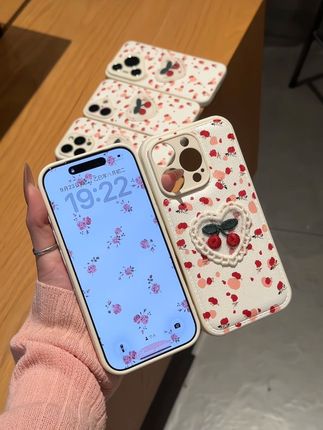早秋必备的手机壳,好清新的爱心小樱桃#手机壳 #爱了爱了 #这个手机壳真的长在我心巴上了 #颜值高