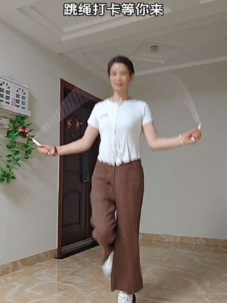 连续跳绳365天,身材和心态都变了#跳绳打卡#坚持自律