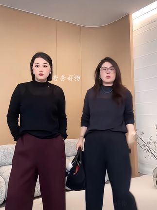 早秋针织叠搭,圆片设计衬显气质套头款!#大码女装 #针织衫 #早秋穿搭 #显瘦遮肉 #高级感穿搭