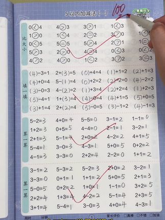#幼小衔接 口算没有捷径,只有不断地勤加练习,这套#口算 10000道,题型多样,内容全面,假期每天计时打卡100道,提升孩子的计算速度和准确率#学霸秘籍